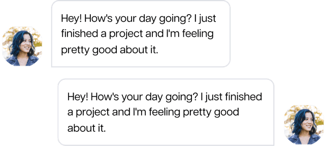 Chat conversation illustration