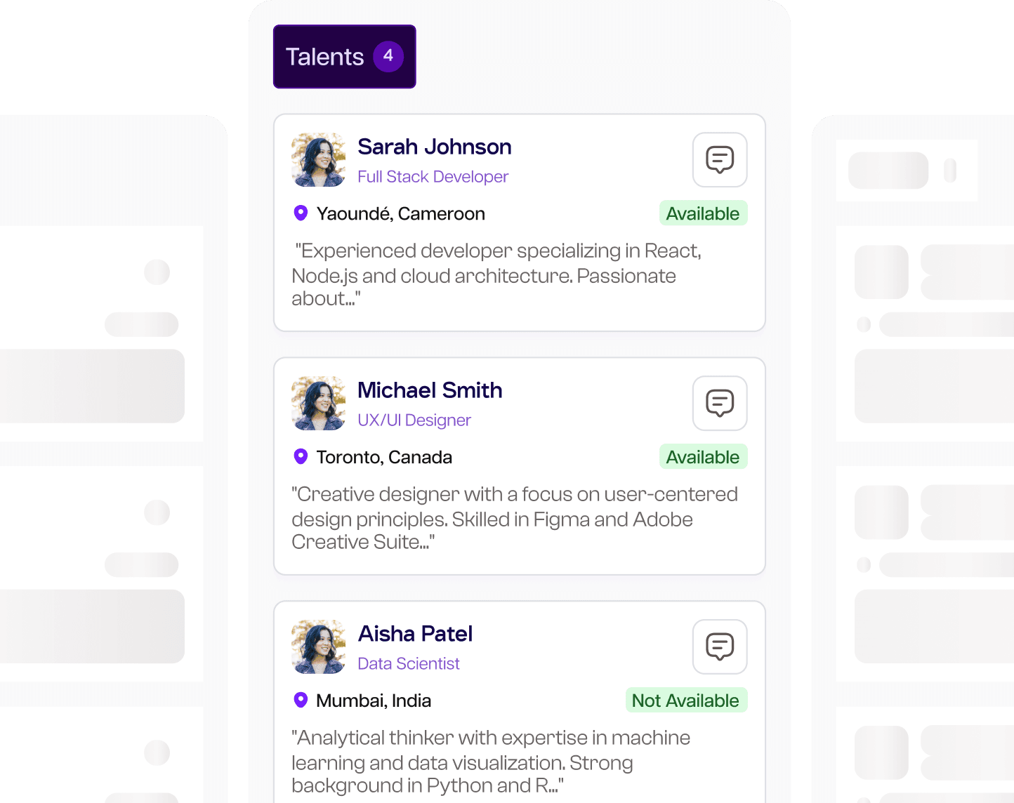 Job management illustration